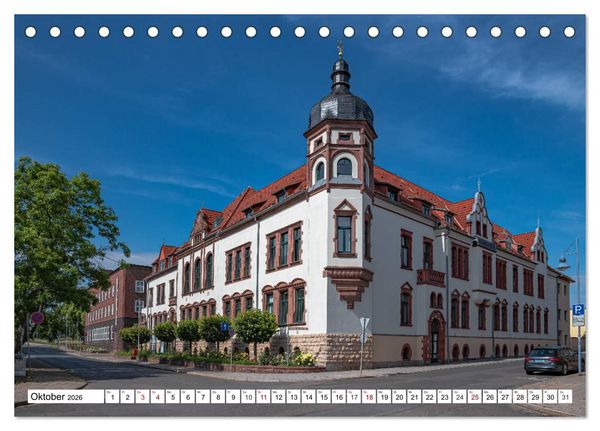 Produktbild: Rosenstadt Sangerhausen (Tischkalender 2026 DIN A5 quer), CALVENDO Monatskalender