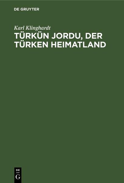 Produktbild: T&uuml;rk&uuml;n Jordu, der T&uuml;rken Heimatland
