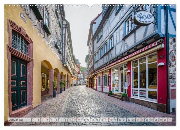 Produktbild: Miltenberg Impressionen (Wandkalender 2026 DIN A2 quer), CALVENDO Monatskalender