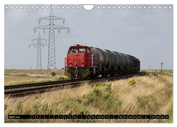 Produktbild: Die Marschbahn (Wandkalender 2026 DIN A4 quer), CALVENDO Monatskalender