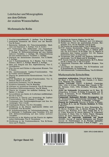 Produktbild: Numerische Methoden der Approximationstheorie