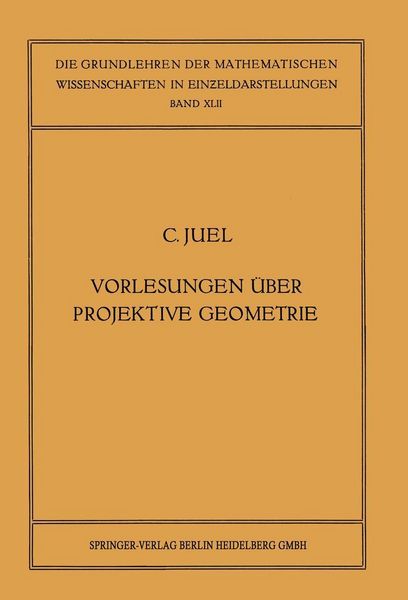 Produktbild: Vorlesungen &uuml;ber Projektive Geometrie