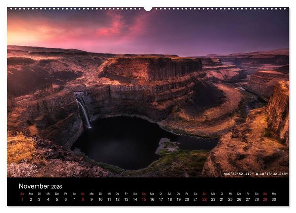 Produktbild: More Wild, Wild Places 2026 (Wandkalender 2026 DIN A2 quer), CALVENDO Monatskalender