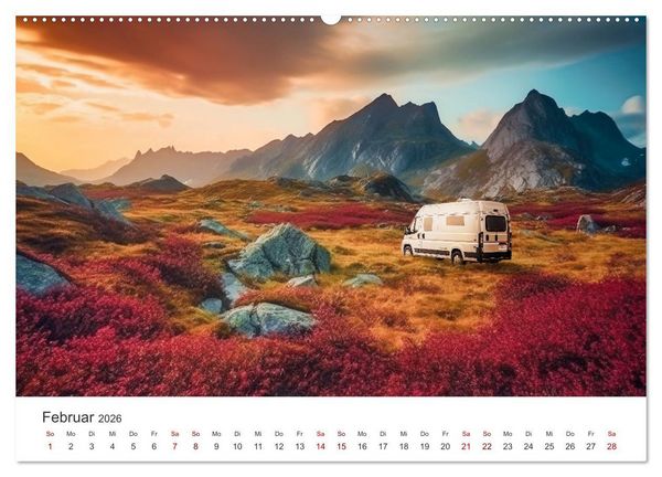 Produktbild: Der Ruf des Nordens (hochwertiger Premium Wandkalender 2026 DIN A2 quer), Kunstdruck in Hochglanz
