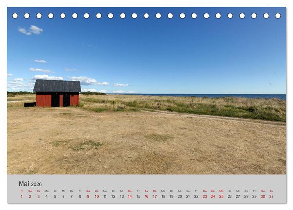 Produktbild: Gotland - Perle der Ostsee (Tischkalender 2026 DIN A5 quer), CALVENDO Monatskalender
