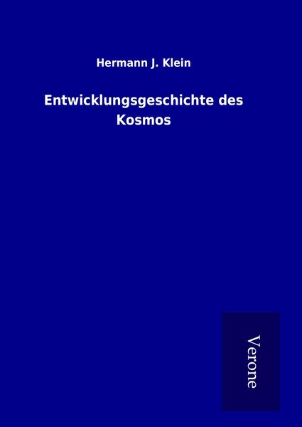 Produktbild: Entwicklungsgeschichte des Kosmos