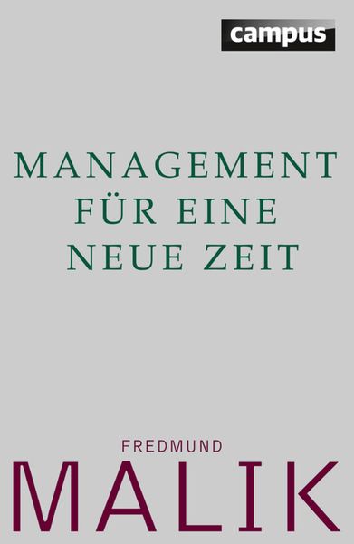 Produktbild: Management f&uuml;r eine neue Zeit