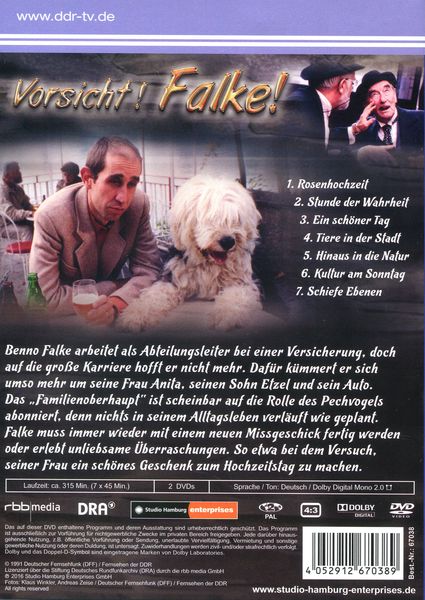 Produktbild: Vorsicht! Falke! [2 DVDs]
