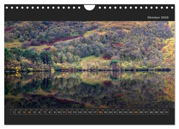 Produktbild: Schottland - Land der Legenden (Wandkalender 2026 DIN A4 quer), CALVENDO Monatskalender