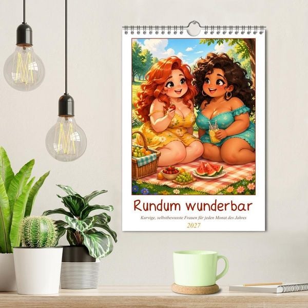 Produktbild: Rundum wunderbar (Wandkalender 2027 DIN A4 hoch), CALVENDO Monatskalender