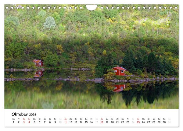 Produktbild: Die Lofoten - Magie des Lichtes (Wandkalender 2026 DIN A4 quer), CALVENDO Monatskalender