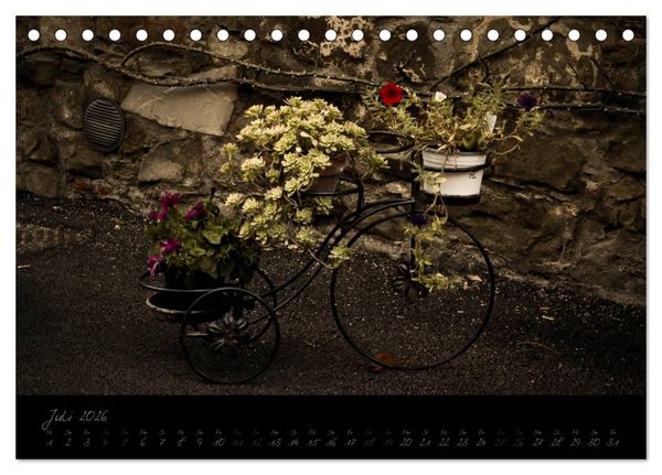 Produktbild: Die bezaubernde Toskana (Tischkalender 2026 DIN A5 quer), CALVENDO Monatskalender