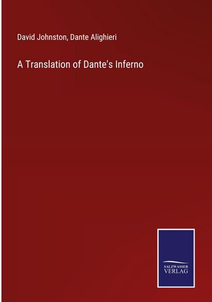 Produktbild: A Translation of Dante's Inferno
