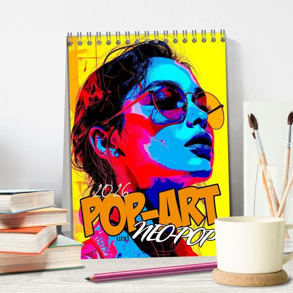 Produktbild: Pop-Art und Neo-Pop (Tischkalender 2026 DIN A5 hoch), CALVENDO Monatskalender