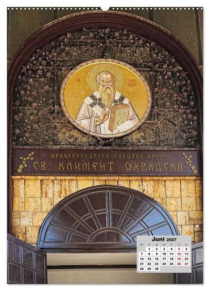 Produktbild: Orthodoxe Kirchen in Nordmazedonien (hochwertiger Premium Wandkalender 2027 DIN A2 hoch), Kunstdruck in Hochglanz