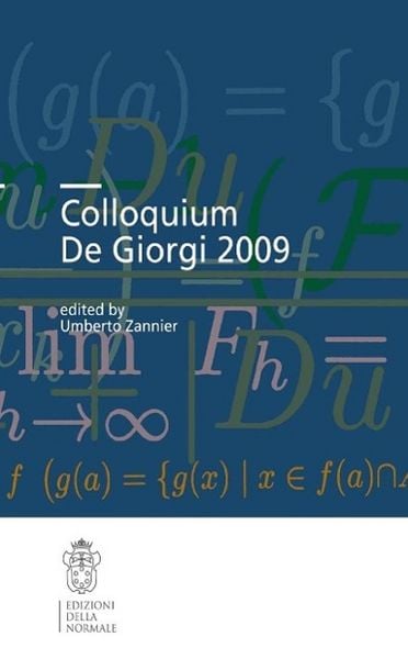Produktbild: Colloquium De Giorgi 2009