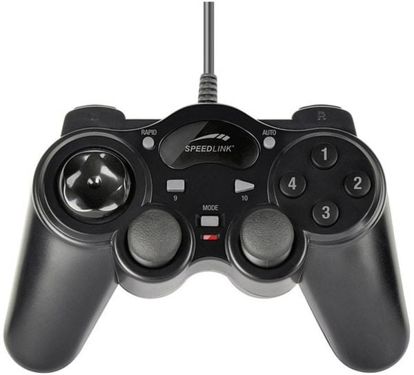 Speedlink Thunderstrike Gamepad - For Pc, Black