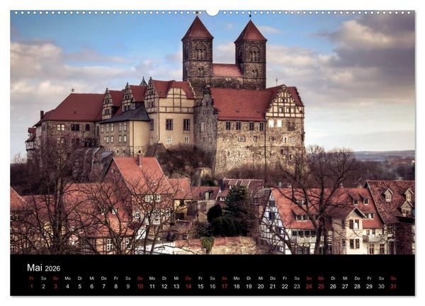 Produktbild: Fachwerk - wie aus einer anderen Zeit (hochwertiger Premium Wandkalender 2026 DIN A2 quer), Kunstdruck in Hochglanz
