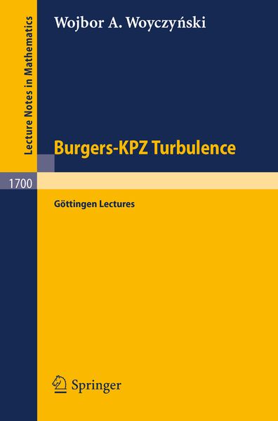 Produktbild: Burgers-KPZ Turbulence