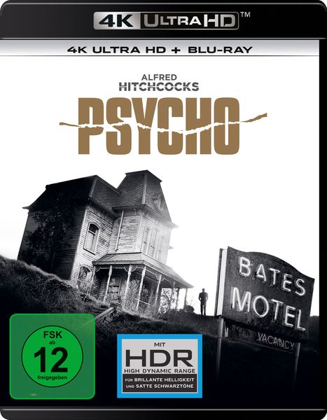 Produktbild: Psycho (4K Ultra HD) (+ Blu-ray 2D)
