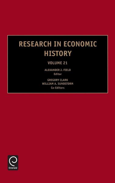 Produktbild: Research in Economic History