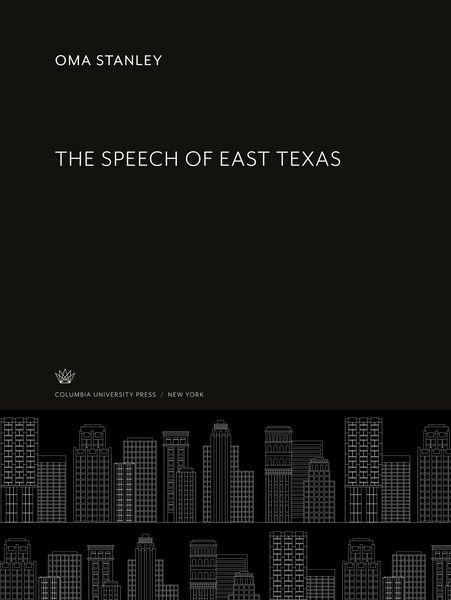 Produktbild: The Speech of East Texas