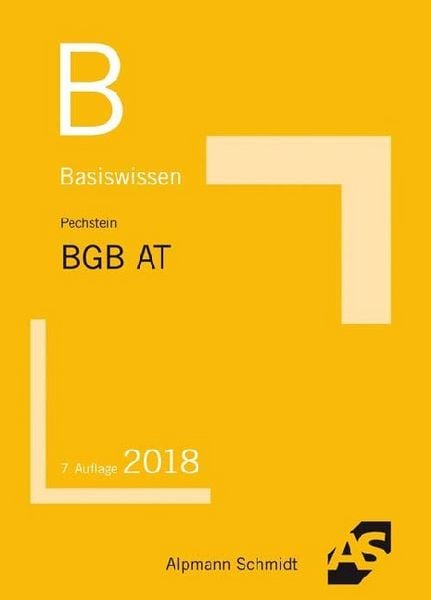 Produktbild: Basiswissen BGB Allgemeiner Teil