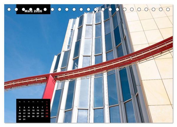 Produktbild: Architektur - Bauwerke mit k&uuml;nstlerischer Gestaltung (Tischkalender 2026 DIN A5 quer), CALVENDO Monatskalender