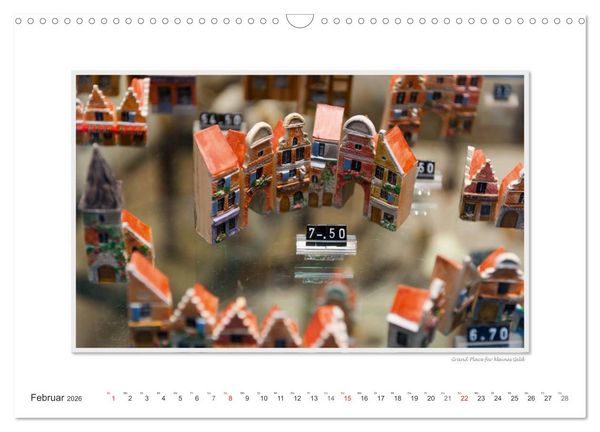 Produktbild: Emotionale Momente: Br&uuml;ssel - Hauptstadt Europas (Wandkalender 2026 DIN A3 quer), CALVENDO Monatskalender