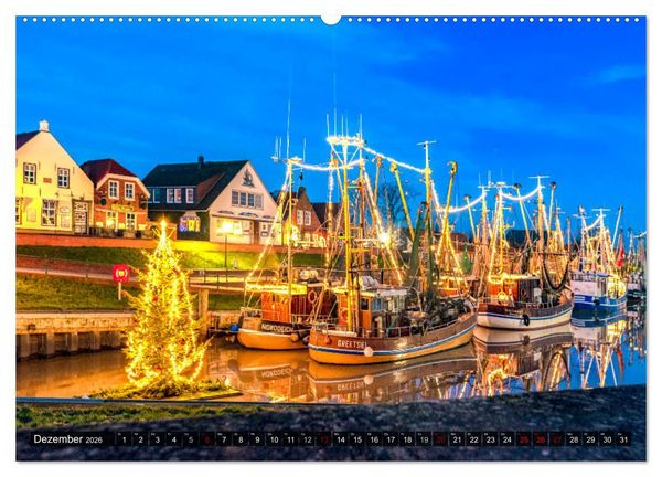 Produktbild: GREETSIEL-LIEBE (Wandkalender 2026 DIN A2 quer), CALVENDO Monatskalender