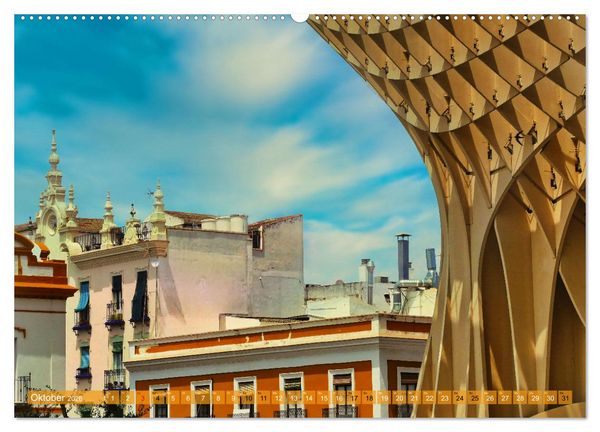 Produktbild: Andalusien, Architektur und Tradition (Wandkalender 2026 DIN A2 quer), CALVENDO Monatskalender