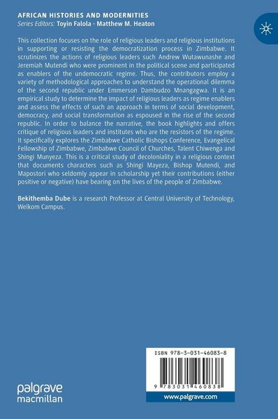 Produktbild: Regime, Religion and the Consolidation of Zanu-PFism in Zimbabwe
