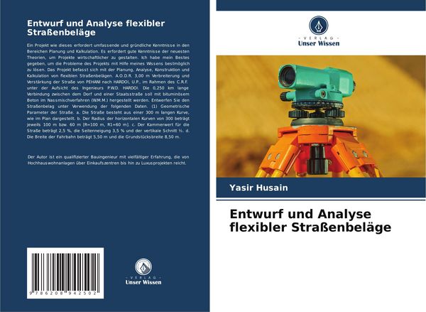 Entwurf und Analyse flexibler Straßenbeläge, Taschenbuch von Yasir Husain, BoD - Books on Demand, 9786208942502