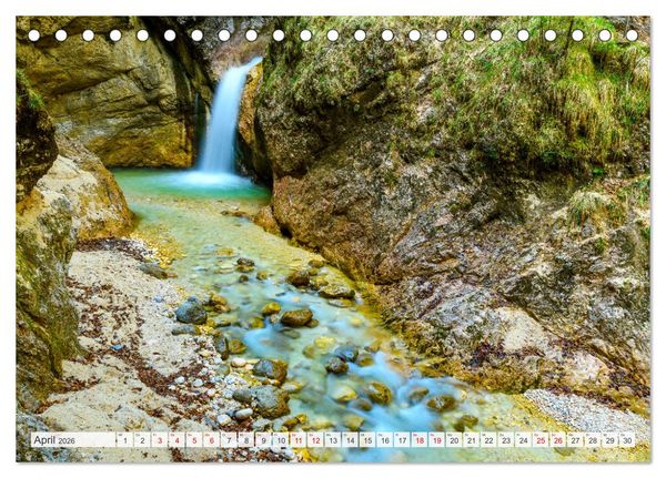 Produktbild: Urlaub im Berchtesgadener Land (Tischkalender 2026 DIN A5 quer), CALVENDO Monatskalender