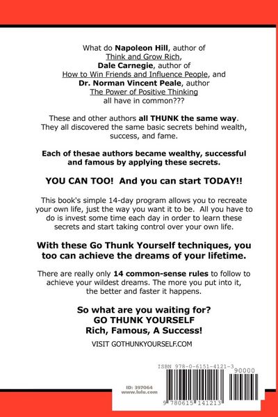 Produktbild: Go Thunk Yourself!(tm) - Become Rich, Famous, a Success