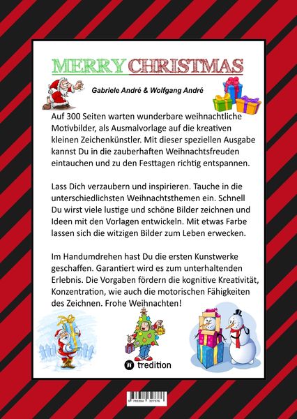 Produktbild: Mega Malbuch - 300 Seiten Wunderbare Weihnachtsmotive - Witzige Themen - Santa Claus - Schneem&auml;nner - Tiere