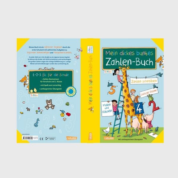 Produktbild: Schlau für die Schule: Mein dickes buntes Zahlen-Buch
