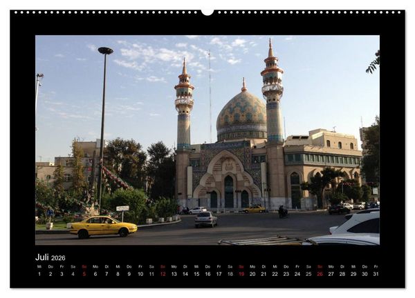 Produktbild: IRAN 2026 (hochwertiger Premium Wandkalender 2026 DIN A2 quer), Kunstdruck in Hochglanz