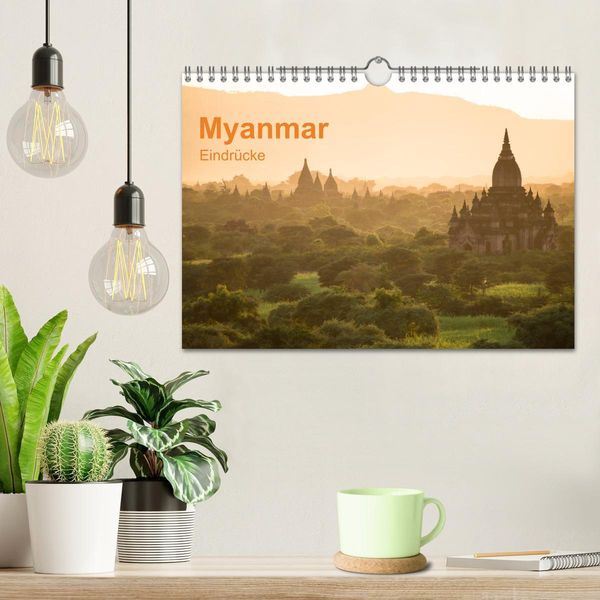 Produktbild: Myanmar - Eindr&uuml;cke (Wandkalender 2026 DIN A4 quer), CALVENDO Monatskalender