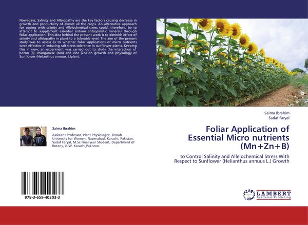 Produktbild: Foliar Application of Essential Micro nutrients (Mn+Zn+B)