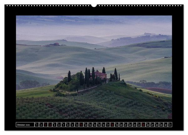 Produktbild: Toskana - Die Magie des Val d'Orcia (Wandkalender 2026 DIN A2 quer), CALVENDO Monatskalender