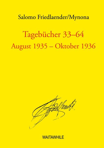 Produktbild: Tageb&uuml;cher 33 - 64