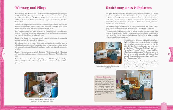 Produktbild: Richtig n&auml;hen mit Overlock- und Coverlock-Maschinen