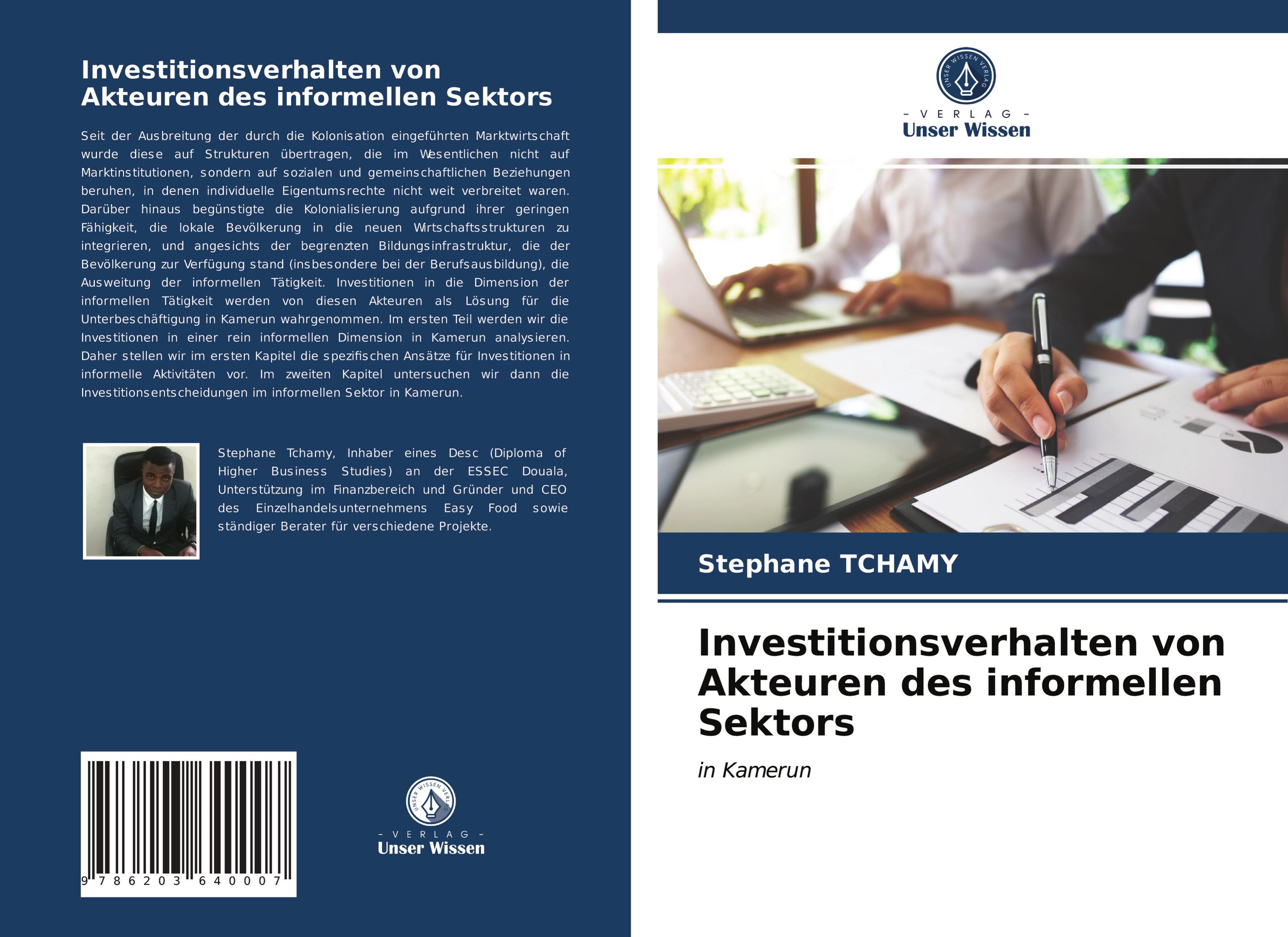 Produktbild: Investitionsverhalten von Akteuren des informellen Sektors
