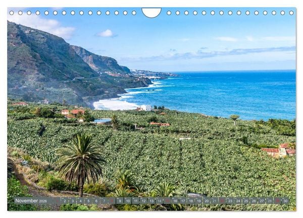 Produktbild: TENERIFFA Kanarischer Inselzauber im Atlantik (Wandkalender 2026 DIN A4 quer), CALVENDO Monatskalender