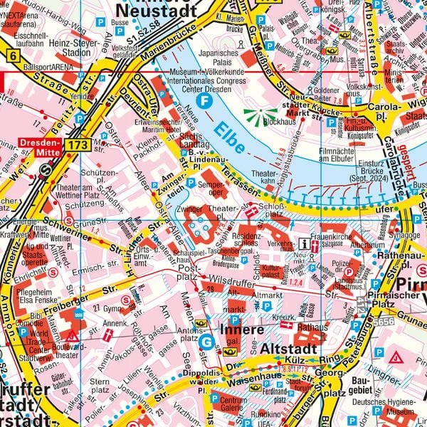 Produktbild: Falk Cityplan Dresden 1:20.000 LZ bis 2027