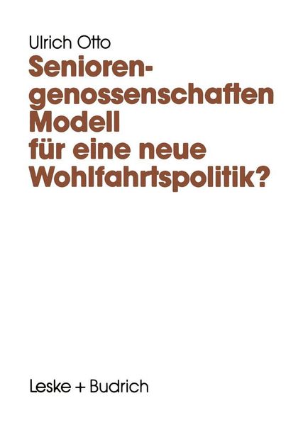 Produktbild: Seniorengenossenschaften