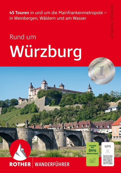 Produktbild: ROTHER Wanderf&uuml;hrer Rund um W&uuml;rzburg