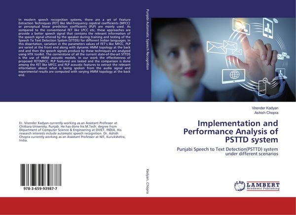 Produktbild: Implementation and Performance Analysis of PSTTD system