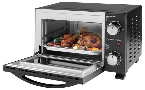 Produktbild: Bestron AOV10 Mini-Backofen Grillfunktion, Kontrollleuchte, Timerfunktion 10l